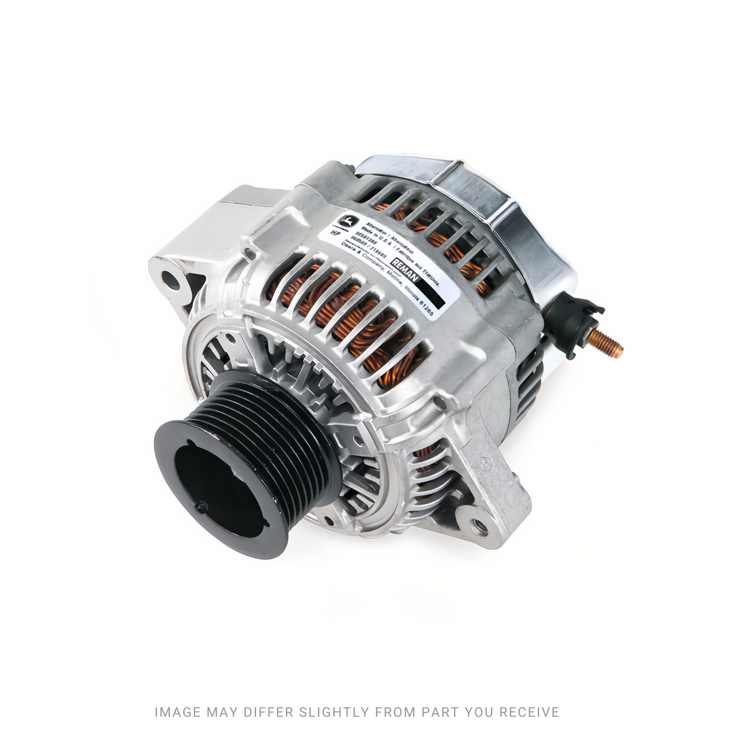 JOHN DEERE ALTERNATOR - LVA18613 LVA18613B MIA10222