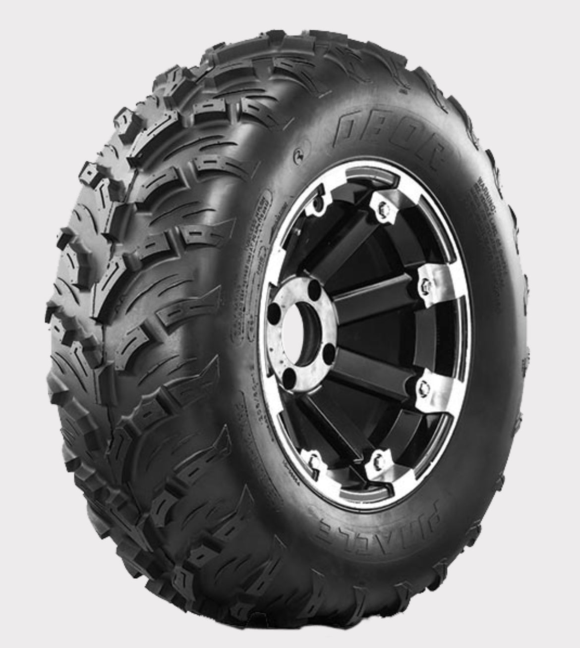 25x8x12 (205/80-12) | 6 ply | ATV Tyre | P3080 Pinnacle | OBOR | 43F (E-Marked)